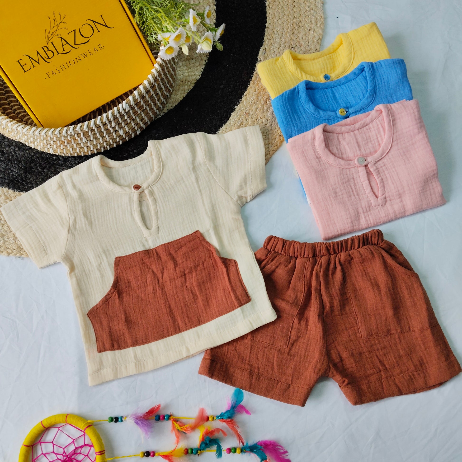 Kids Summer Shirt & Pant Set BS-130