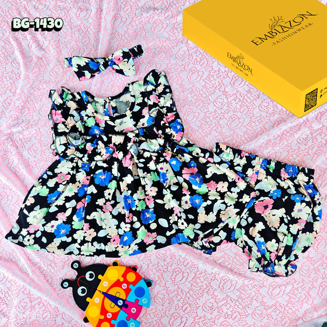 Baby girls Summer Tops & Pant Set BG-1430