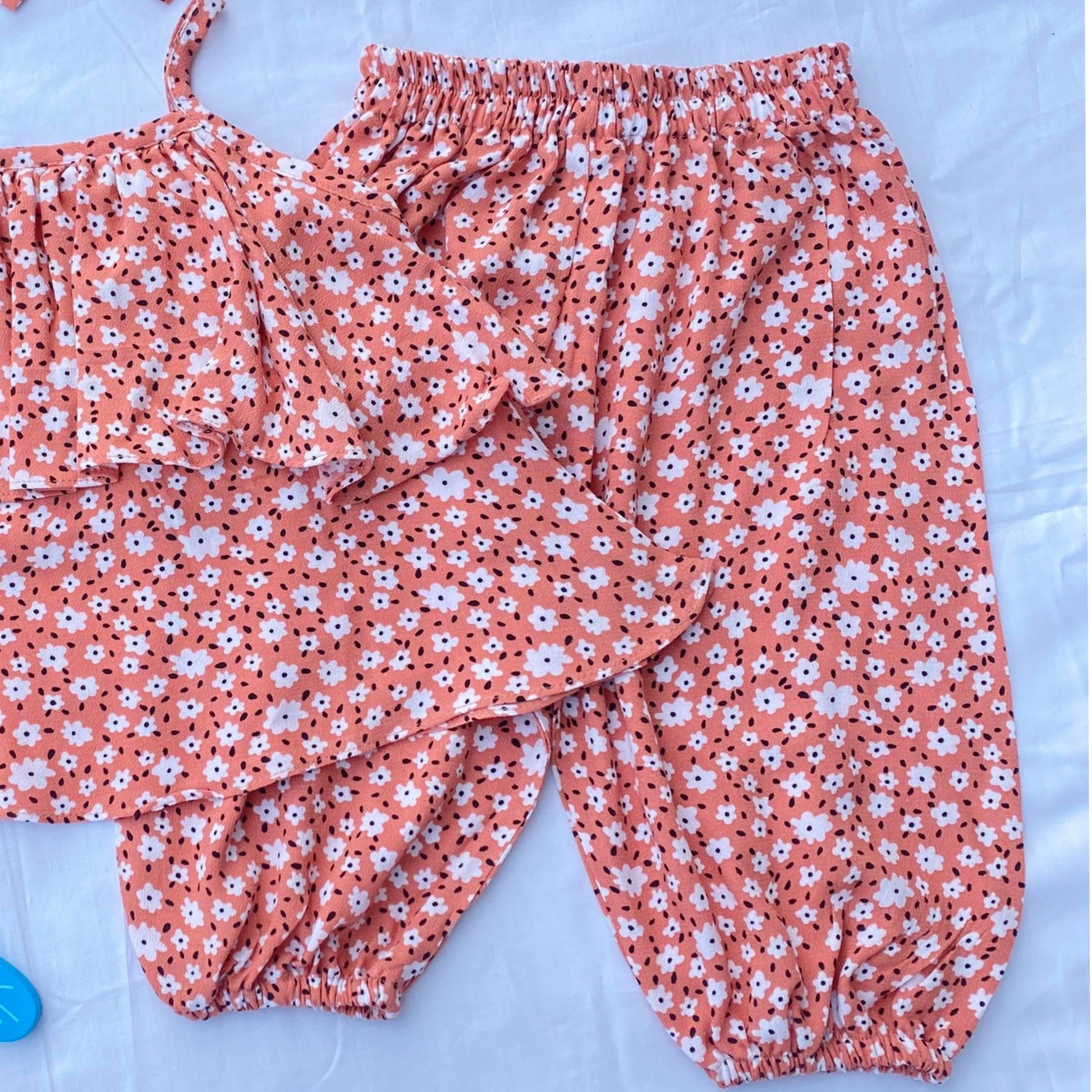 Baby girls Summer Tops & Pant Set BG-1409
