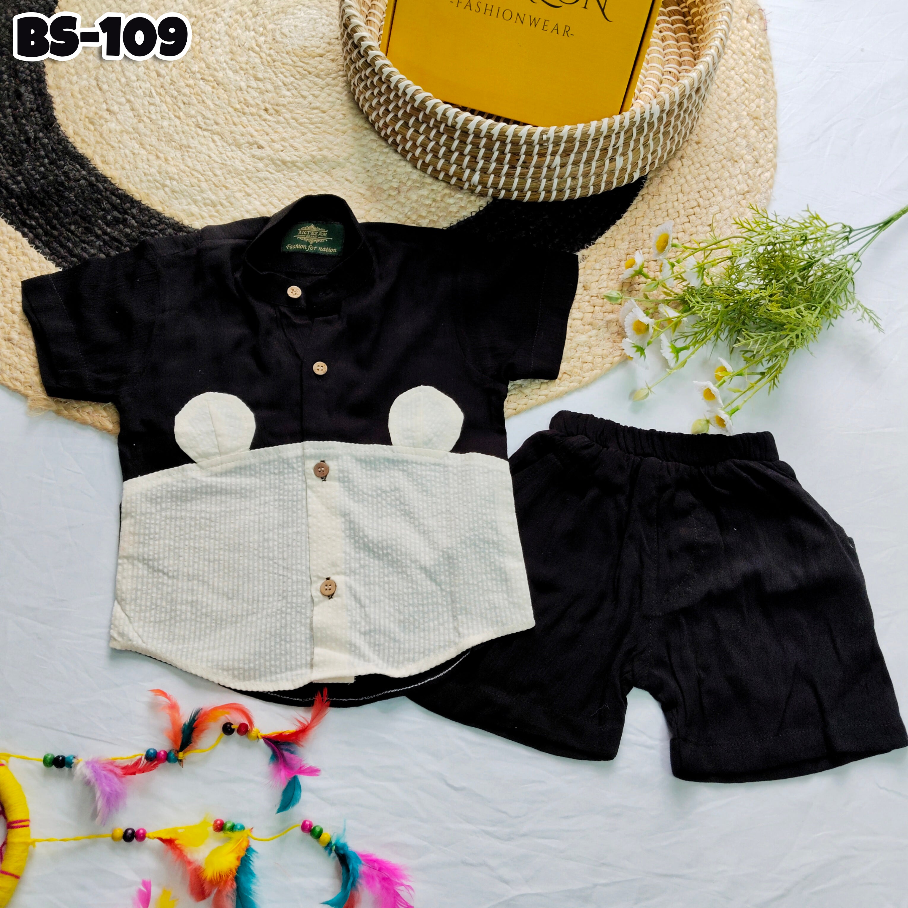 Kids Summer Shirt & Pant Set BS-109