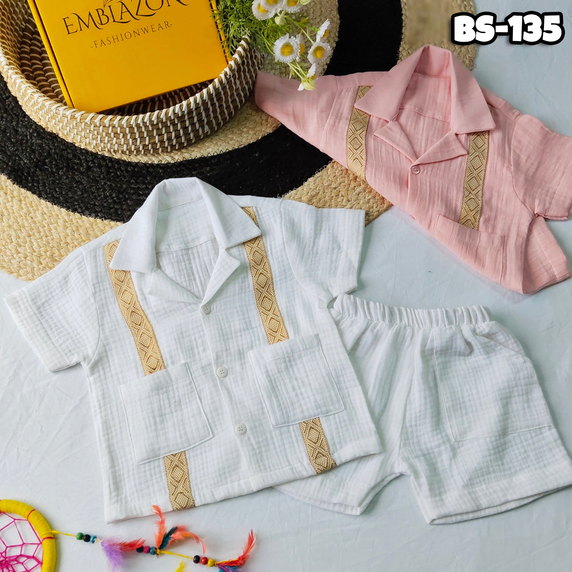 Kids Summer Shirt & Pant Set BS-135