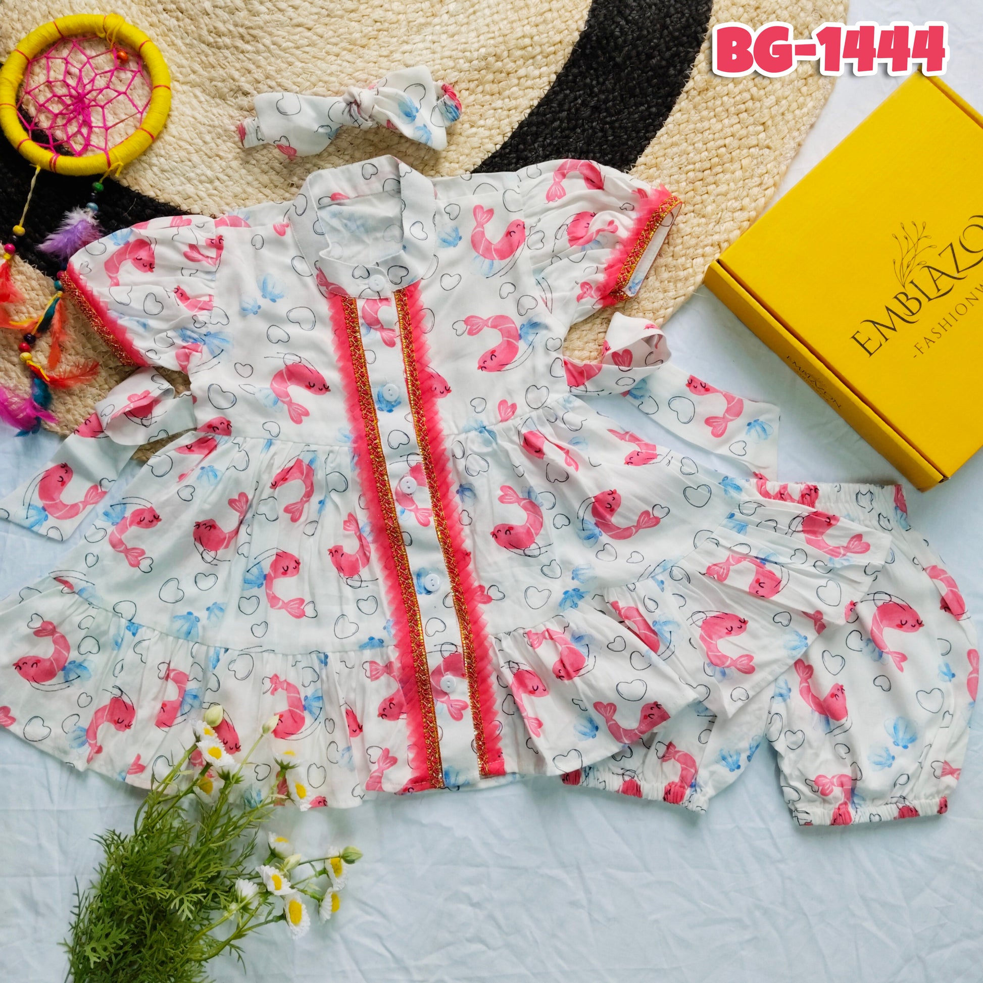 Baby Girl Summer Frock-BG-1444