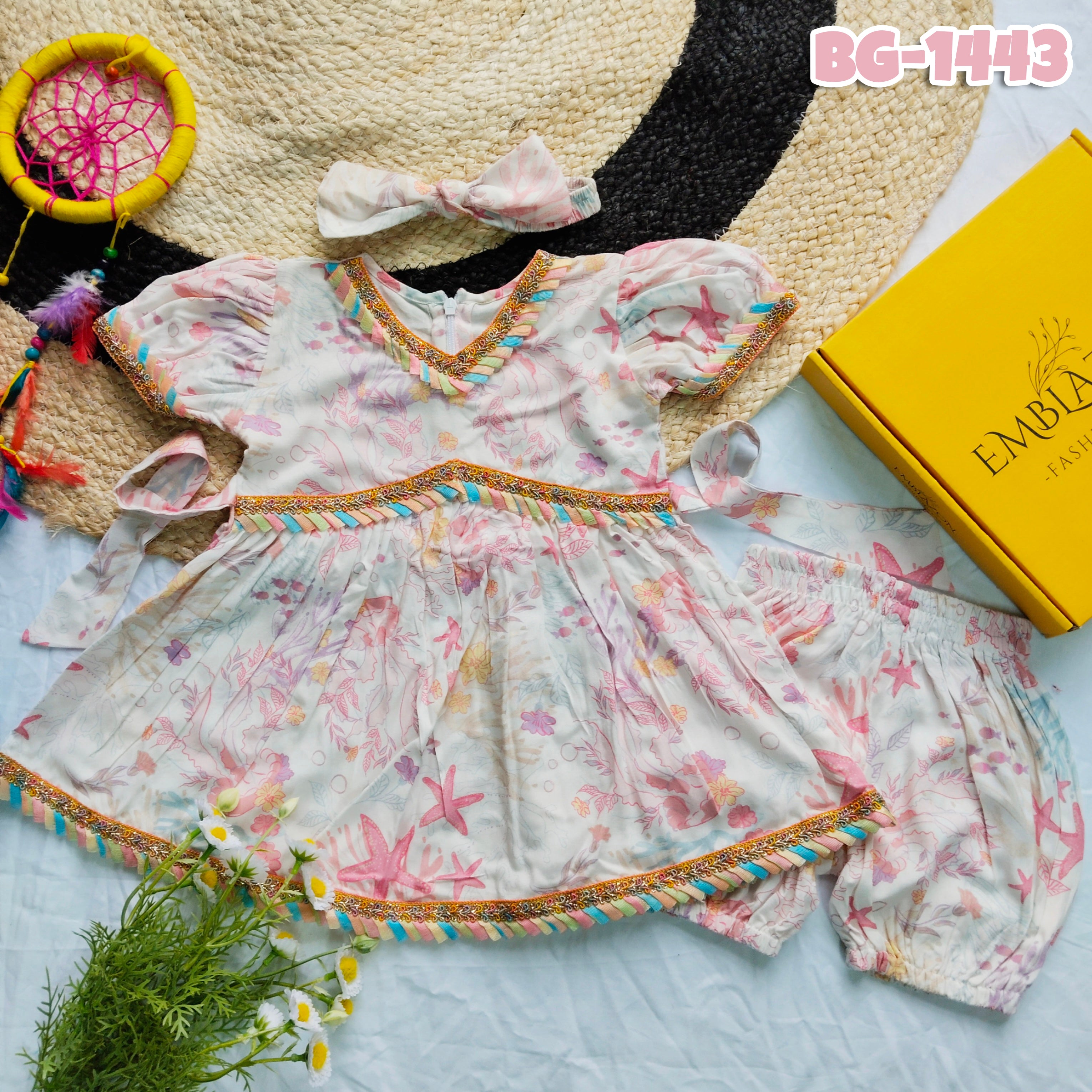 Baby Girl Summer Frock-BG-1443