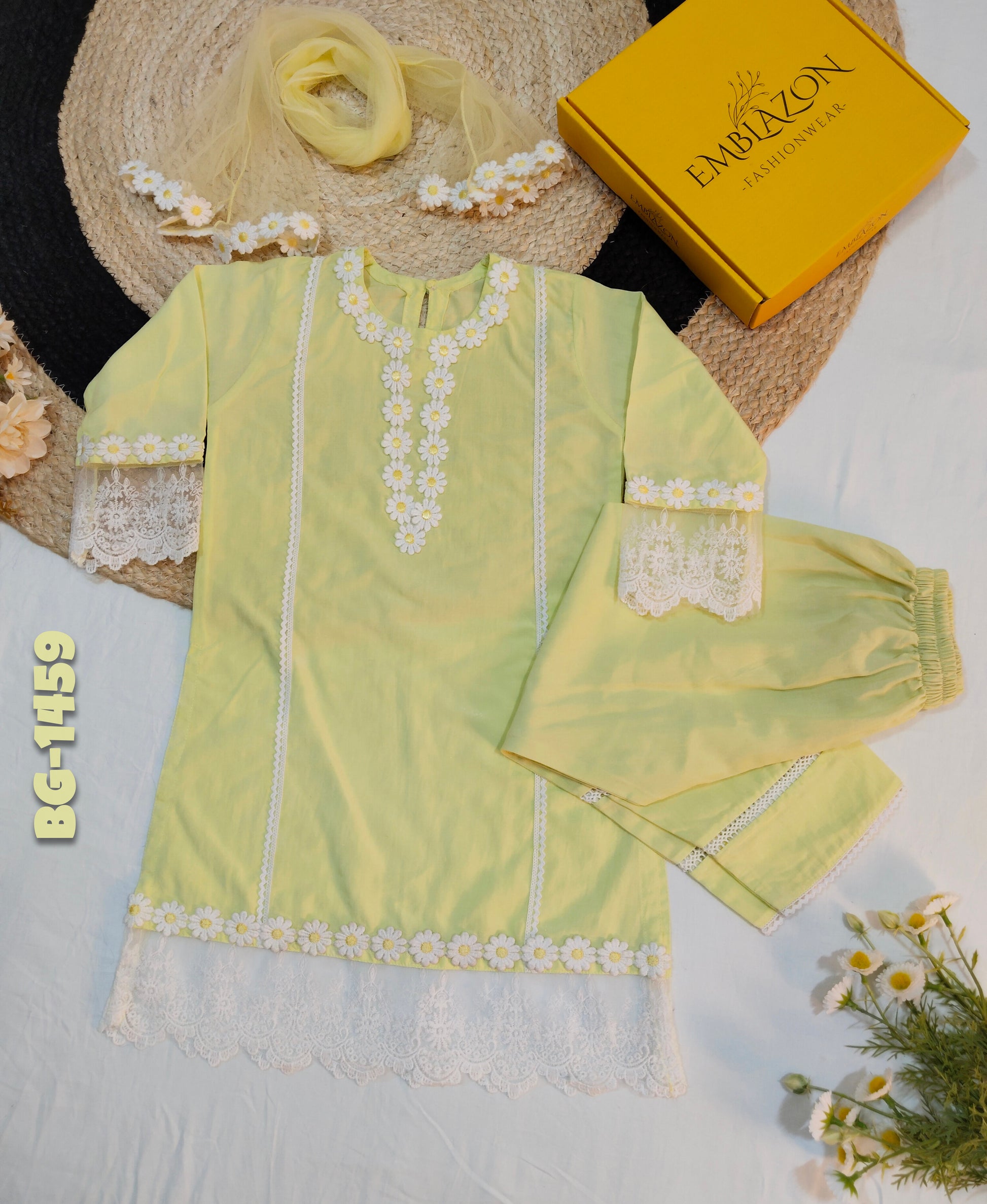 Baby girls full sleeve 3-Peice set BG-1459