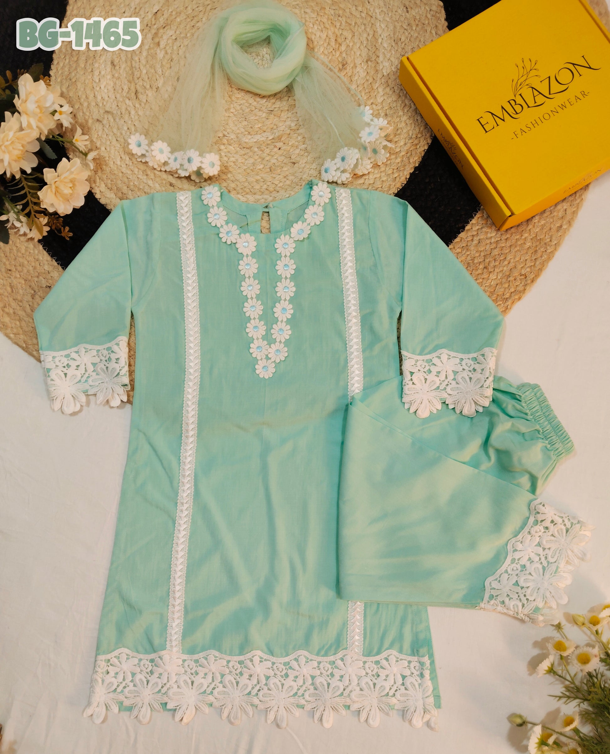 Baby girls full sleeve 3-Peice set BG-1465