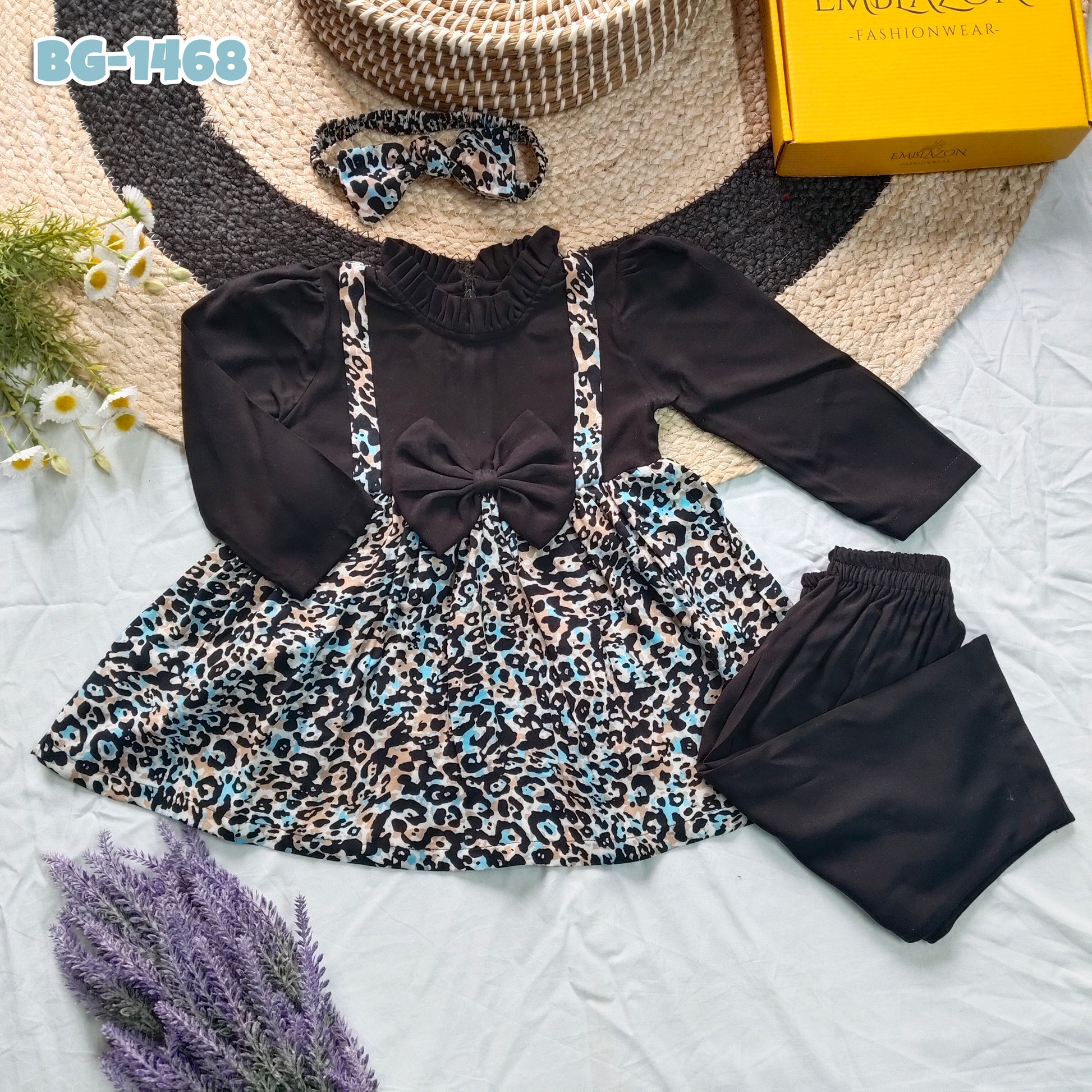 Baby girls full sleeve frock Code-1468