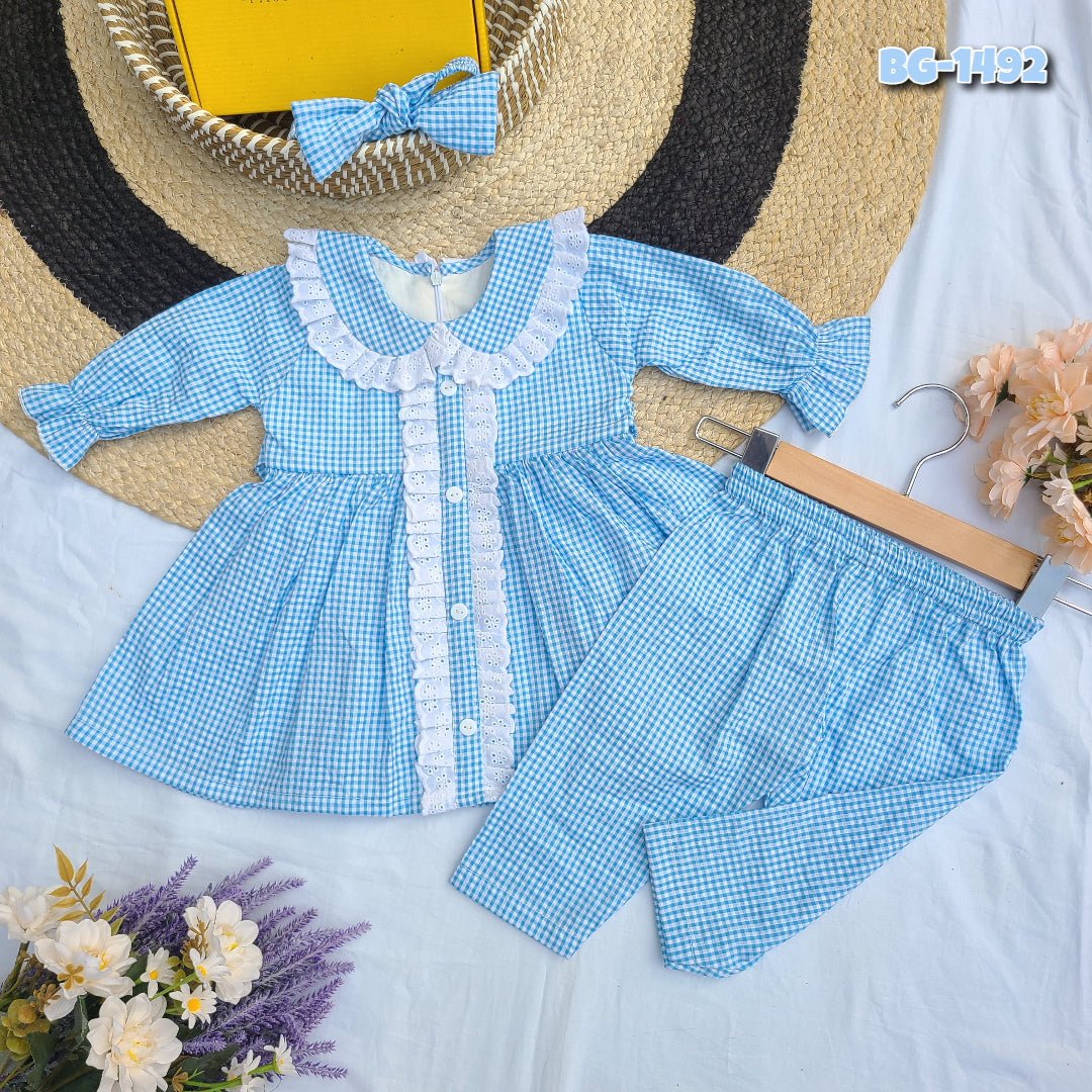 Baby girls full sleeve frock Code-1492