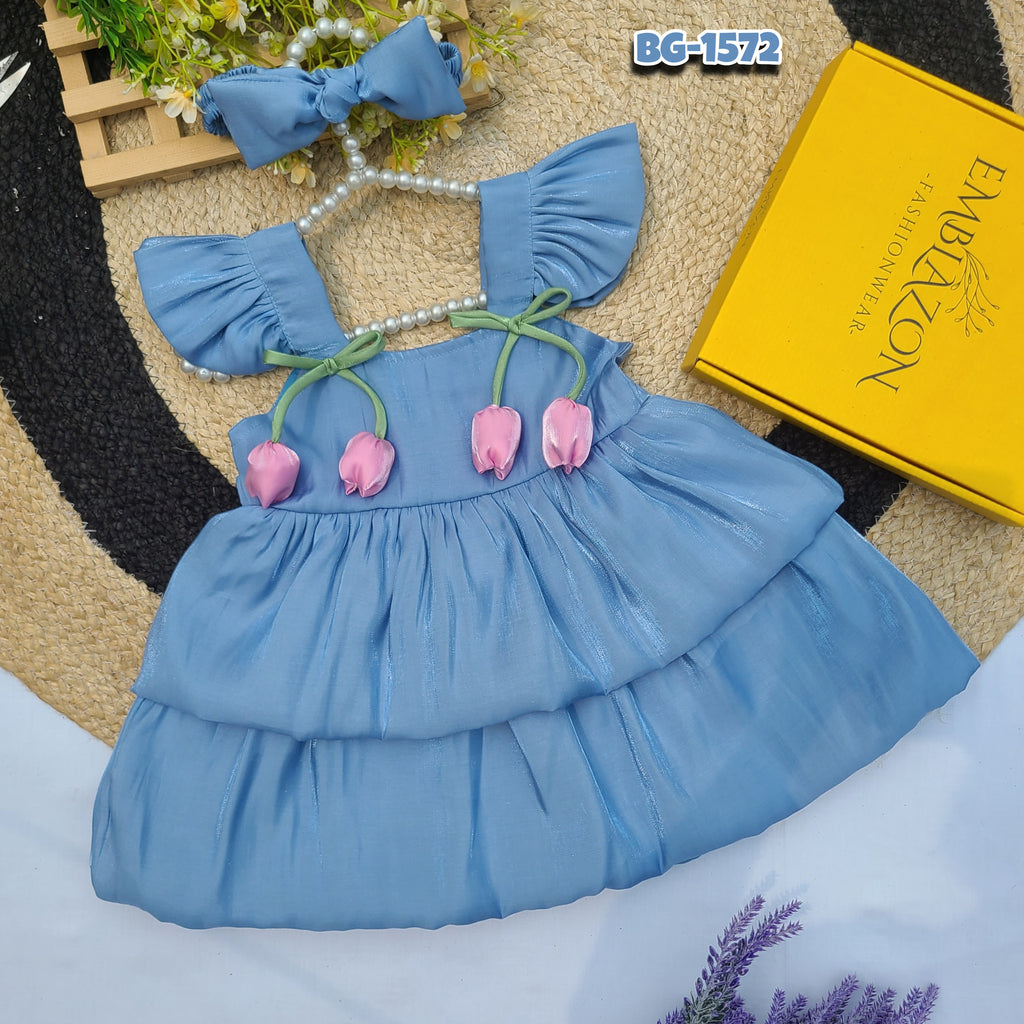 The Tulip Terrace Semi-Party Dress-BG-1572