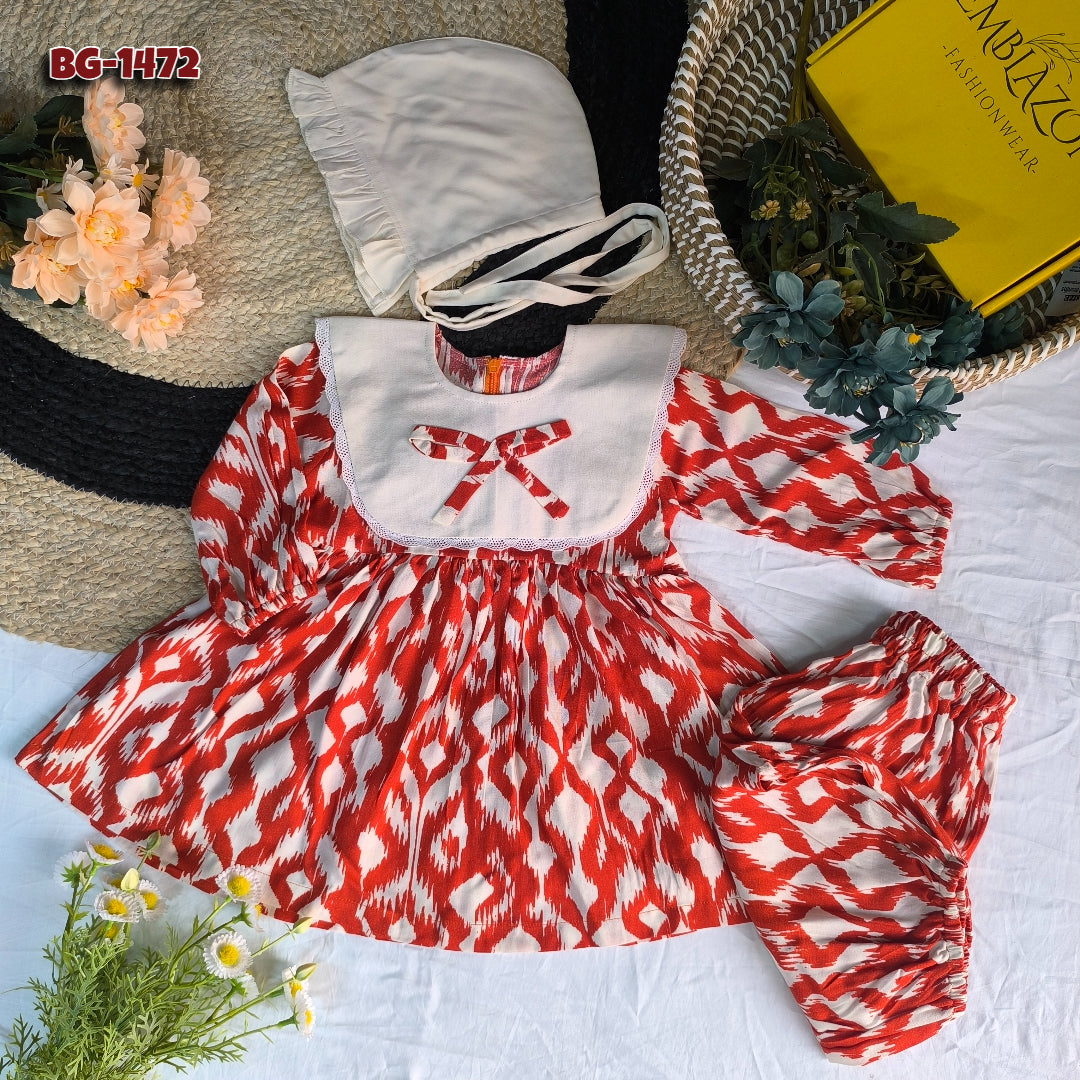 Baby girls full sleeve frock Code-1472