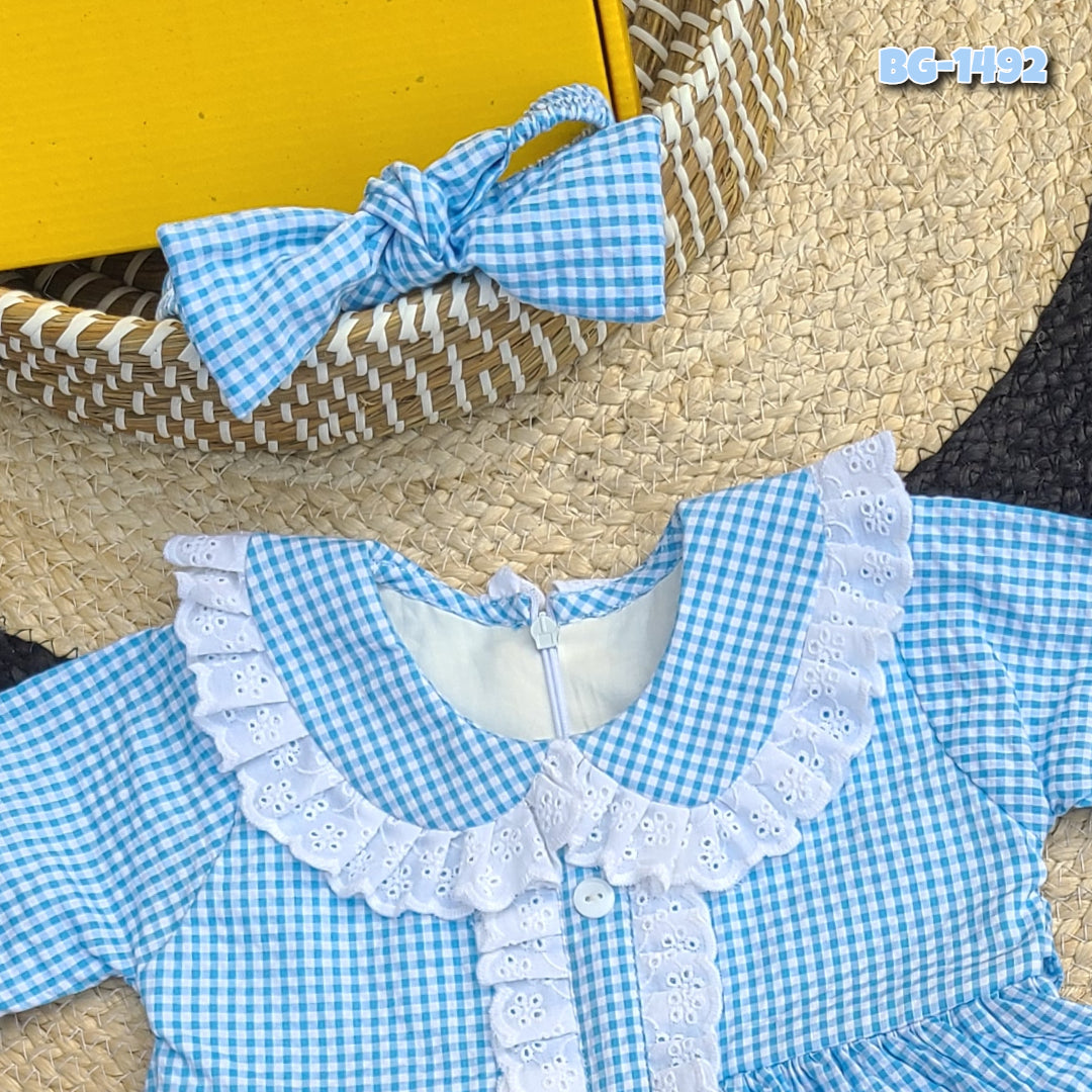 Baby girls full sleeve frock Code-1492