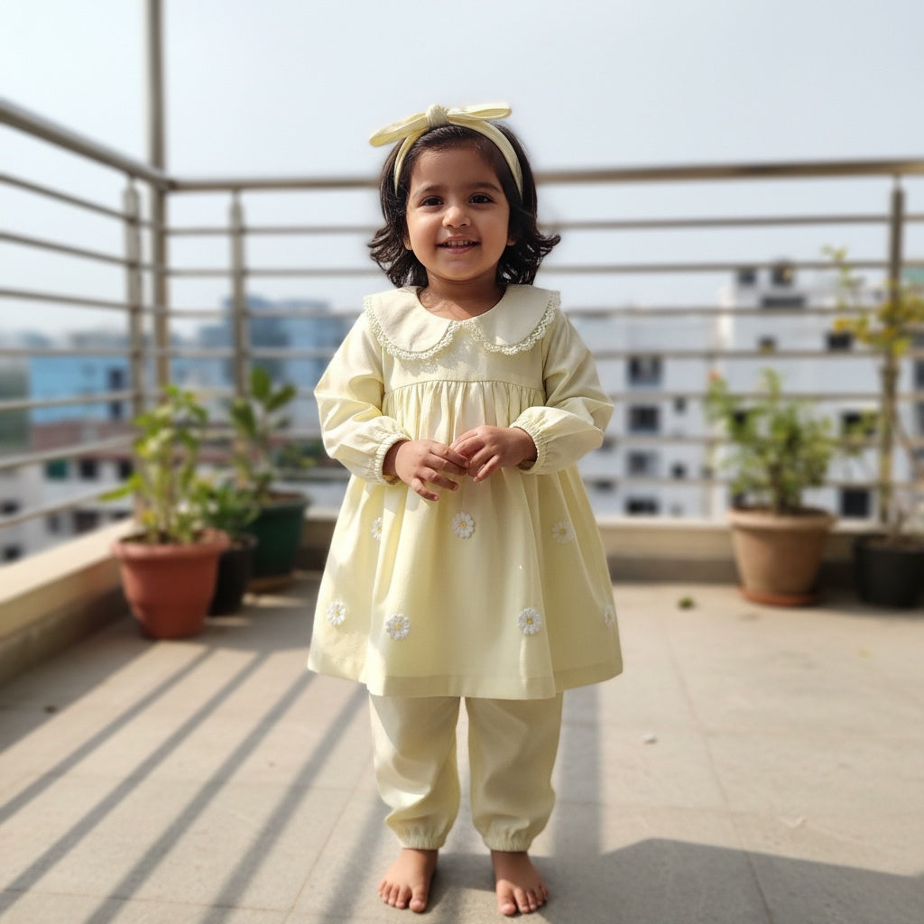 Baby girls full sleeve frock BG-1450