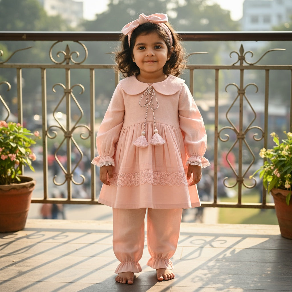 Baby girls full sleeve frock BG-1448