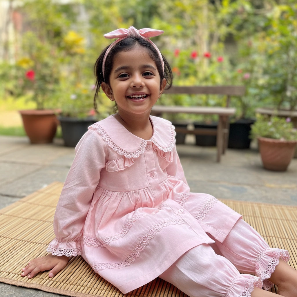 Baby girls full sleeve frock BG-1446